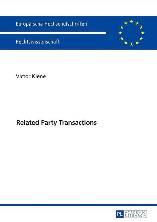 Produktbild: Related Party Transactions