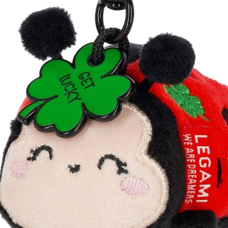 Produktbild: Legami Schl&uuml;sselanh&auml;nger - Super Soft! - Ladybug "Get Lucky"