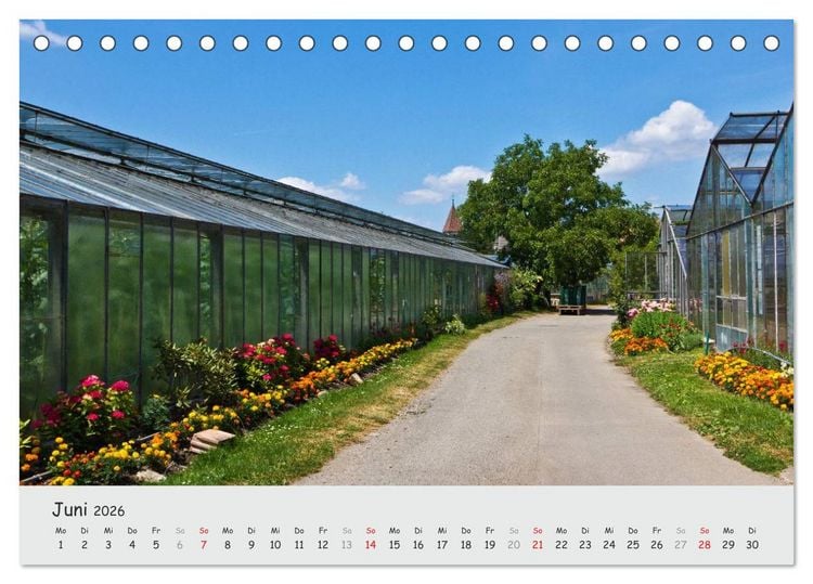 Produktbild: Insel Reichenau - Klosterinsel im Bodensee (Tischkalender 2026 DIN A5 quer), CALVENDO Monatskalender