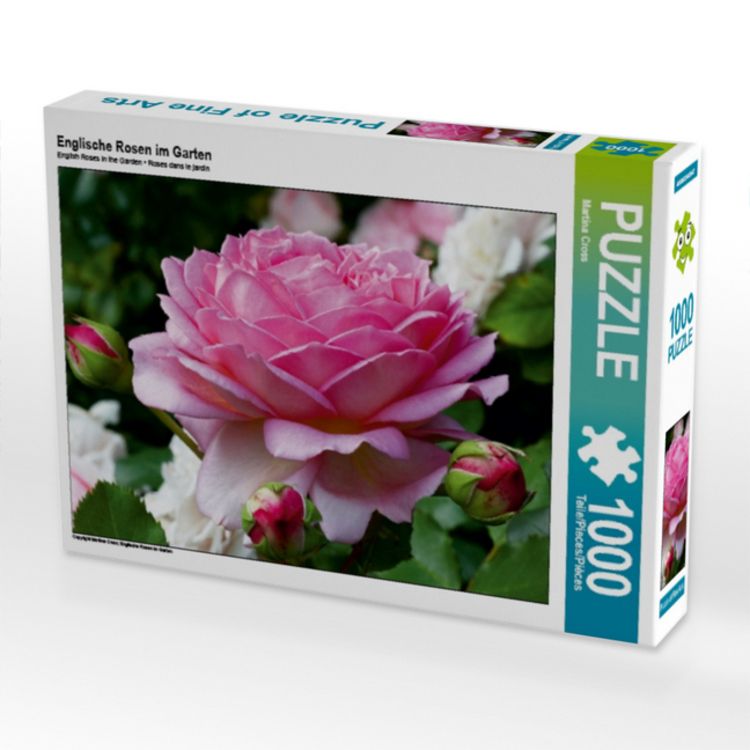 Produktbild: Englische Rosen im Garten (Puzzle)
