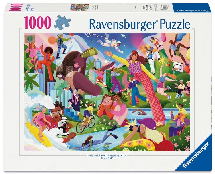 Produktbild: Erwachsenenpuzzle 1000 Teile - Heldinnen des Alltags