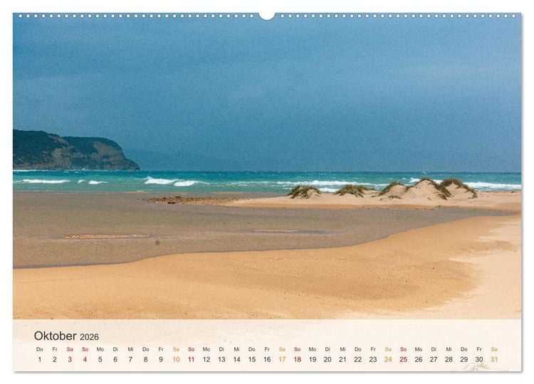 Produktbild: Andalusische Atlantikk&uuml;ste (hochwertiger Premium Wandkalender 2026 DIN A2 quer), Kunstdruck in Hochglanz