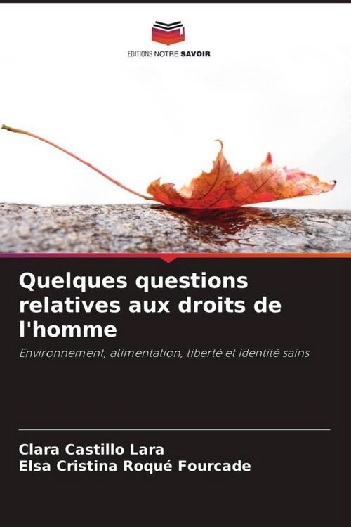Produktbild: Quelques questions relatives aux droits de l'homme