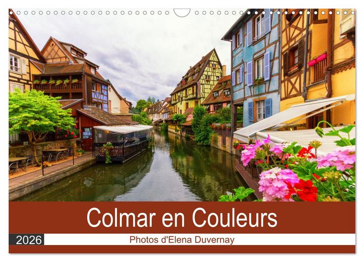 Produktbild: Colmar en Couleurs (Calendrier mural 2026 DIN A3 vertical), CALVENDO calendrier mensuel