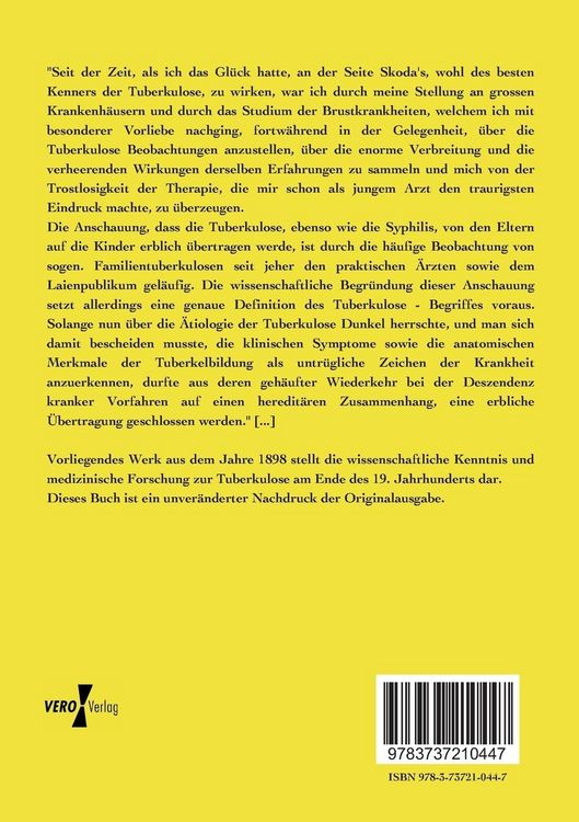 Produktbild: Die Tuberkulose