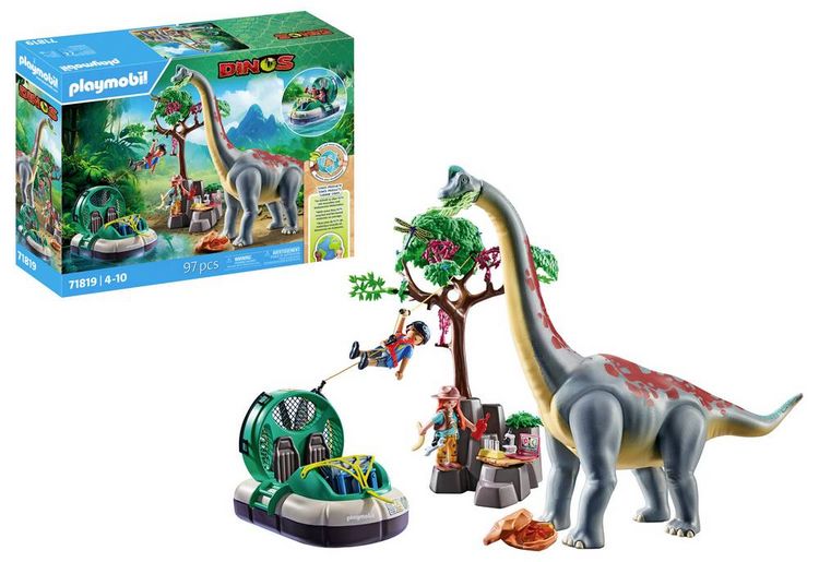Produktbild: 71819 Brachiosaurus-Begegnung mit Luftkissenboot