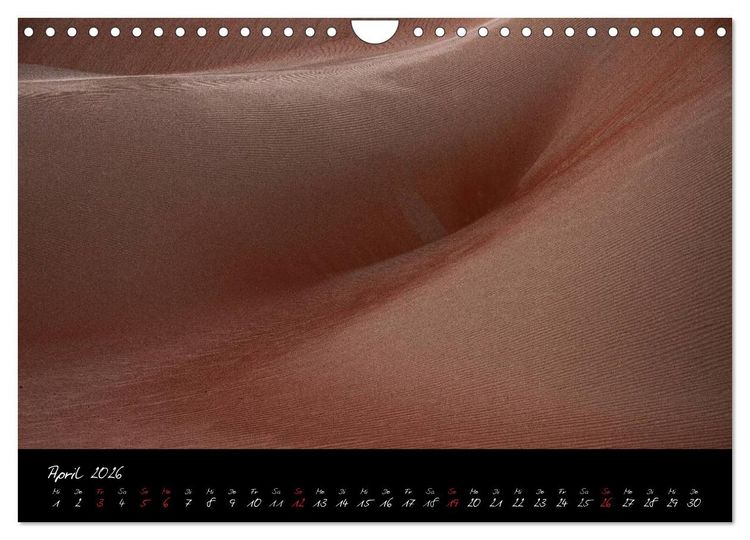 Produktbild: Farben der W&uuml;ste (Wandkalender 2026 DIN A4 quer), CALVENDO Monatskalender