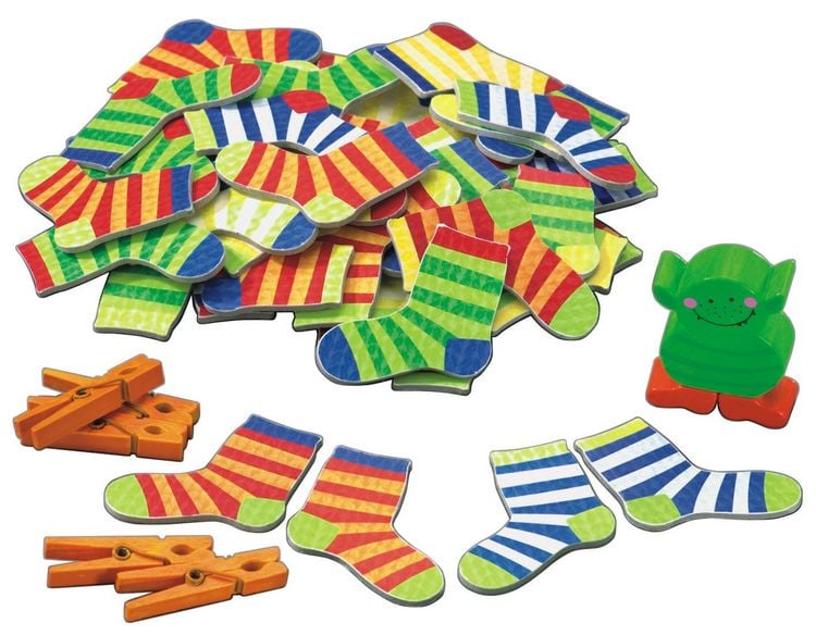 HABA Socken zocken, Suchspiel