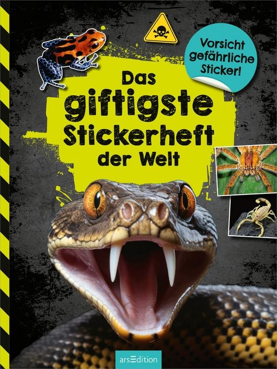 Produktbild: Das giftigste Stickerheft der Welt