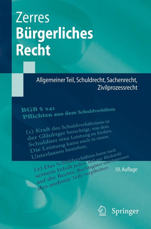 Produktbild: B&uuml;rgerliches Recht