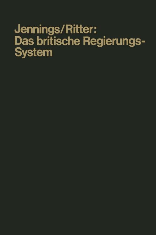 Produktbild: Das britische Regierungssystem
