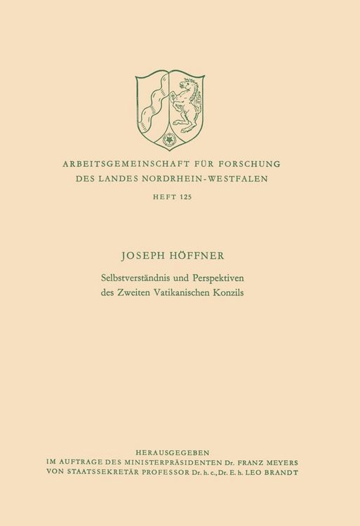 Produktbild: Selbstverst&auml;ndnis und Perspektiven des Zweiten Vatikanischen Konzils