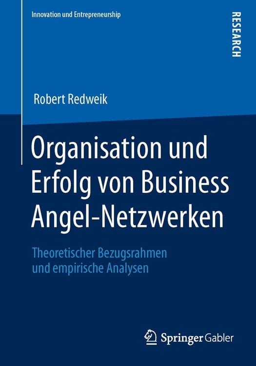 Produktbild: Organisation und Erfolg von Business Angel-Netzwerken