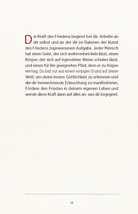 Produktbild: Die Kraft des Friedens