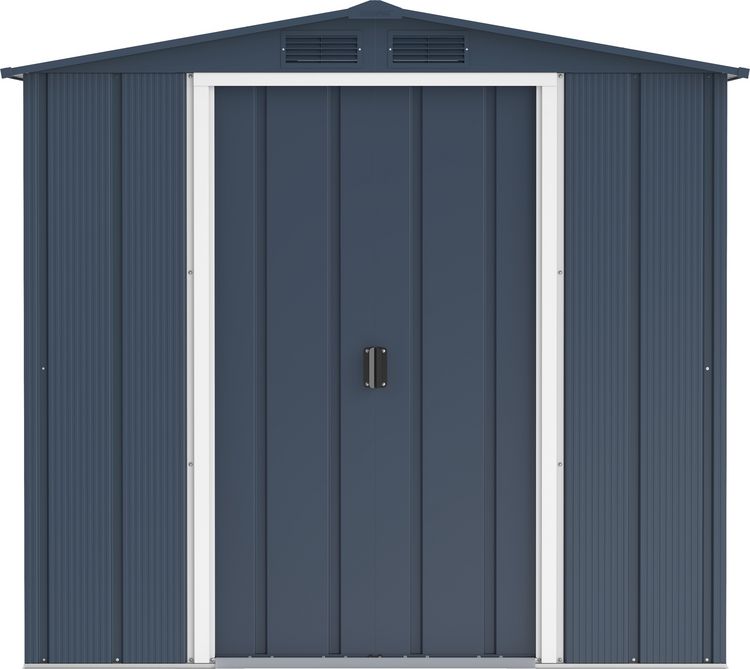 Produktbild: Metall Ger&auml;tehaus 202x174 Gartenhaus Schiebet&uuml;ren