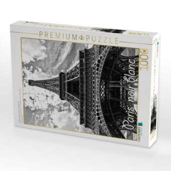 Produktbild: CALVENDO Puzzle Ein Bild von Paris schwarz wei&szlig; Kalender | 1000 Teile Lege-Gr&ouml;&szlig;e 64x48cm Foto-Puzzle f&uuml;r gl&uuml;ckliche Stunden