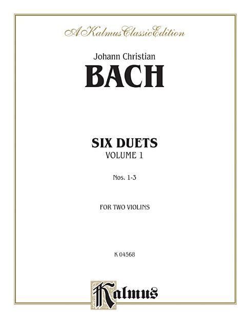 Produktbild: Bach, J: Six Duets, Vol 1