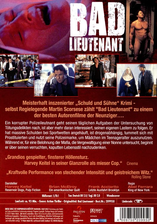 Produktbild: Bad Lieutenant