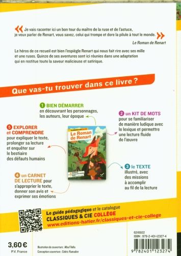 Produktbild: Le roman de Renart : anthologie