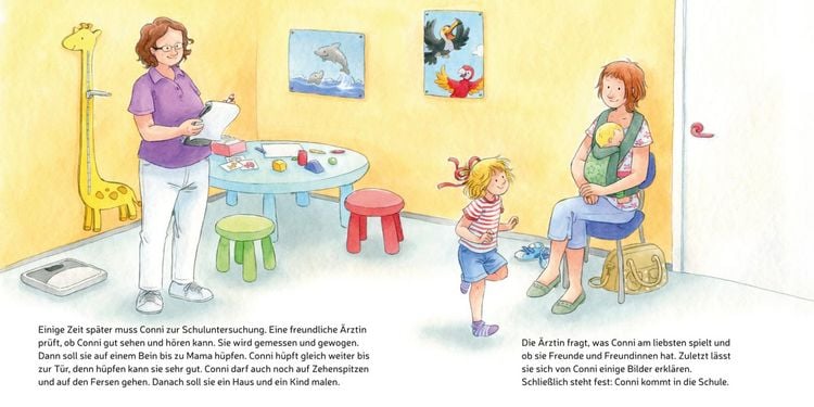 Produktbild: LESEMAUS 101: Conni kommt in die Schule