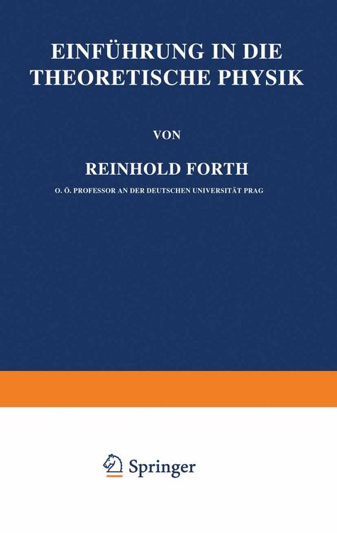 Produktbild: Einf&uuml;hrung in die Theoretische Physik