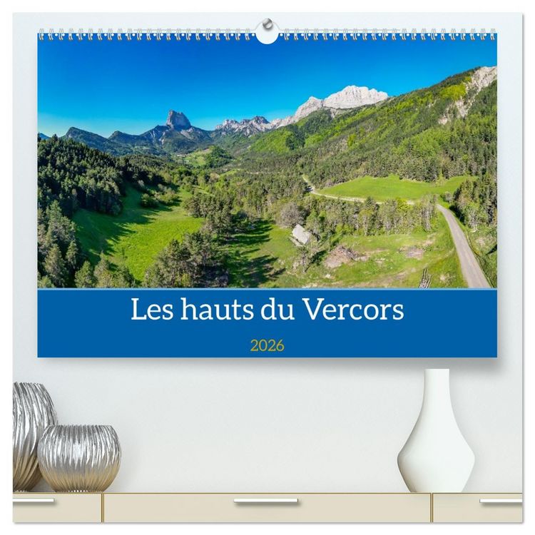 Produktbild: Les Hauts du Vercors (Calendrier mural 2026 DIN A2 vertical) calendrier de bureau