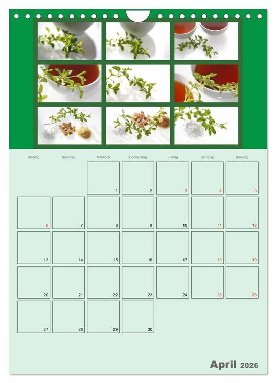 Produktbild: Food (Wandkalender 2026 DIN A4 hoch), CALVENDO Monatskalender