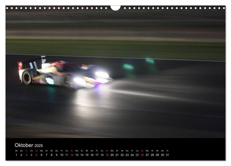 Produktbild: 24 Stunden in Le Mans (Wandkalender 2025 DIN A3 quer), CALVENDO Monatskalender