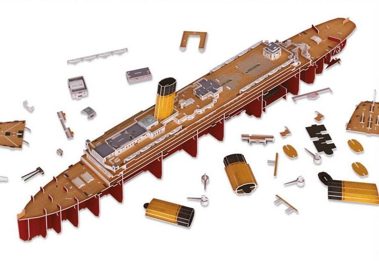 Produktbild: RMS Titanic - LED Edition 3D (Puzzle)