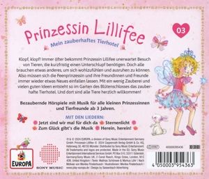Produktbild: CD H&ouml;rsp.: Pr. Lillifee - Mein zauberhaftes Tierhotel (CD 3)