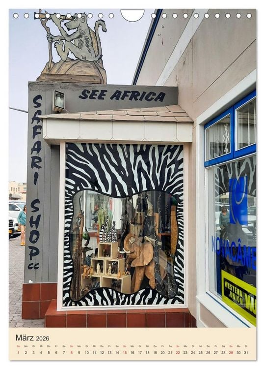 Produktbild: Swakopmund (Wandkalender 2026 DIN A4 hoch), CALVENDO Monatskalender