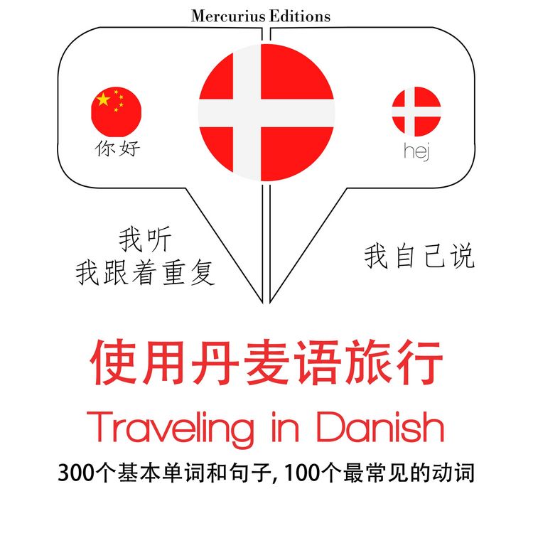 Produktbild: Travel words and phrases in Danish