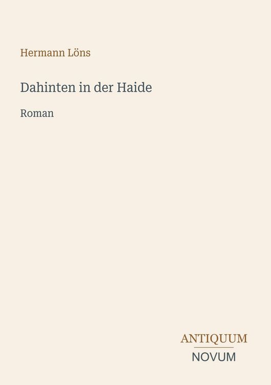 Produktbild: Dahinten in der Haide
