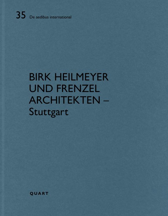 Produktbild: Birk Heilmeyer und Frenzel Architekten &ndash; Stuttgart