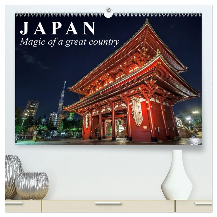 Produktbild: Japan Magic of a great country (High Quality Premium Wall Calendar 2026 DIN A2 landscape),CALVENDO 12 Month Wall Calendar