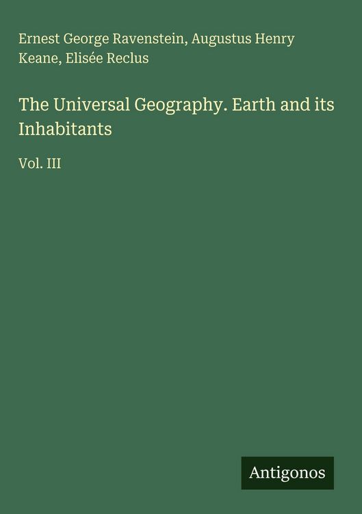 Produktbild: The Universal Geography. Earth and its Inhabitants