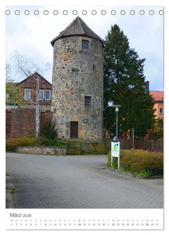 Produktbild: Helmstedt - Historische Stadt mit besonderem Flair (Tischkalender 2026 DIN A5 hoch), CALVENDO Monatskalender