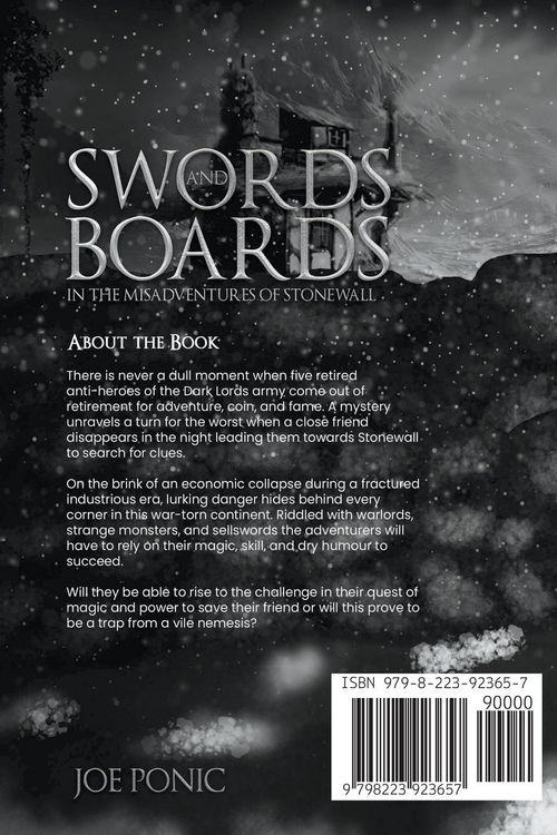 Produktbild: Swords and Boards, In The Misadventures Of Stonewall