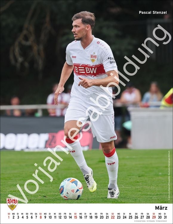 Produktbild: VfB Stuttgart Posterkalender 2027