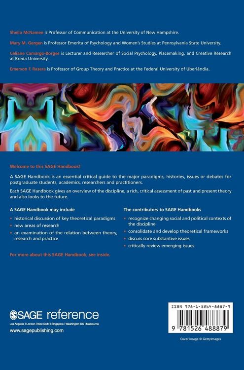 Produktbild: The Sage Handbook of Social Constructionist Practice