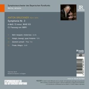 Produktbild: Jansons, M: Sinfonie 3 d-moll,WAB 103