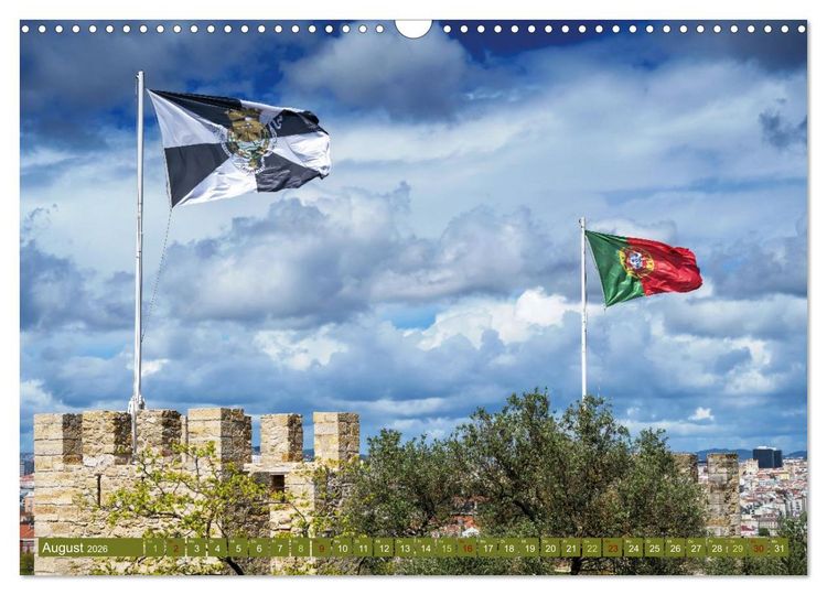 Produktbild: Mein Lissabon (Wandkalender 2026 DIN A3 quer), CALVENDO Monatskalender