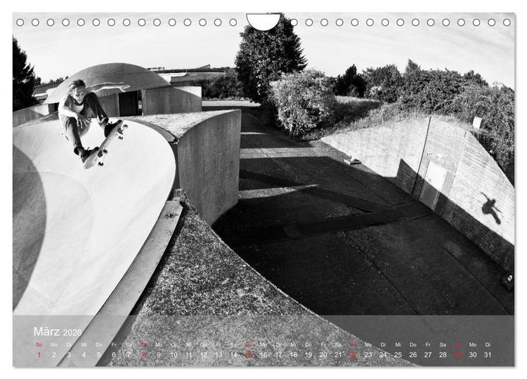 Produktbild: THIS IS SKATEBOARDING 2026 (Wandkalender 2026 DIN A4 quer), CALVENDO Monatskalender