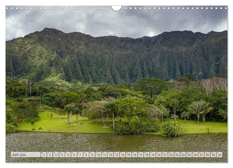 Produktbild: Aloha Hawaii (Wandkalender 2026 DIN A3 quer), CALVENDO Monatskalender