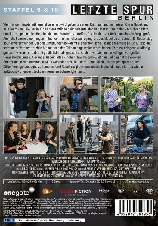 Produktbild: Letzte Spur Berlin - Staffel 9 & 10 [6 DVDs]