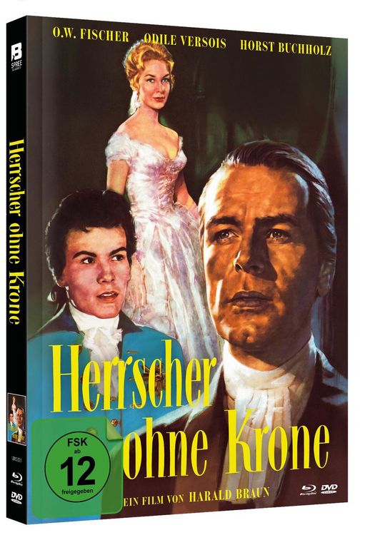 Produktbild: Herrscher ohne Krone - Limited Mediabook (in HD neu abgetastet, Blu-ray+DVD+Booklet)