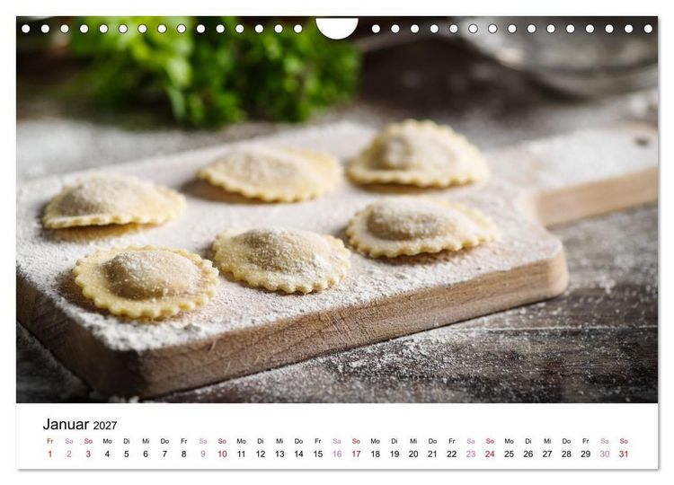 Produktbild: Zwischen Herd und Herz - Stimmungsvolle K&uuml;chenmomente f&uuml;r das ganze Jahr (Wandkalender 2027 DIN A4 quer), CALVENDO Monatskalender