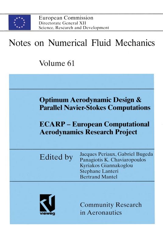 Produktbild: Optimum Aerodynamic Design & Parallel Navier-Stokes Computations ECARP &mdash; European Computational Aerodynamics Research Project