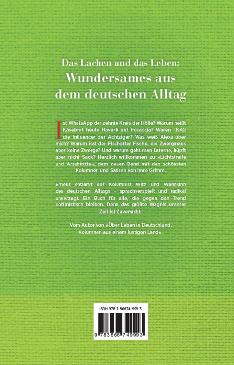 Produktbild: Lichtstreife und Arschtritte