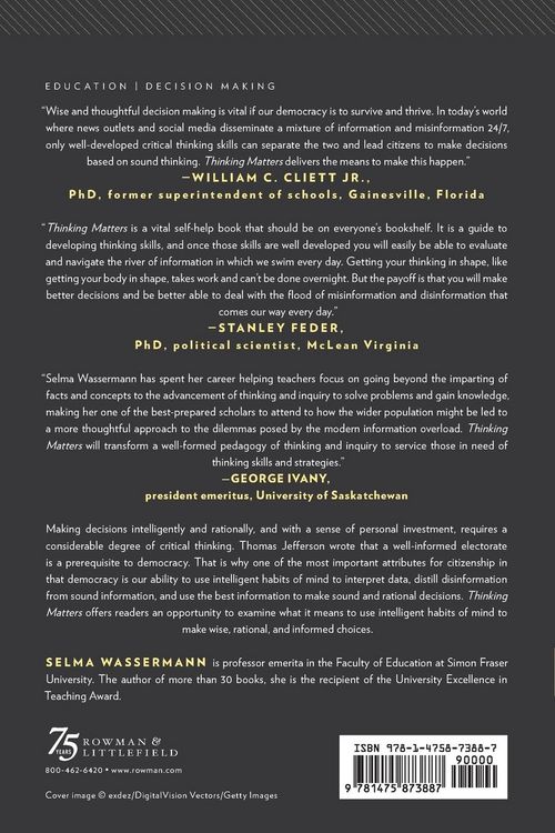 Produktbild: Thinking Matters